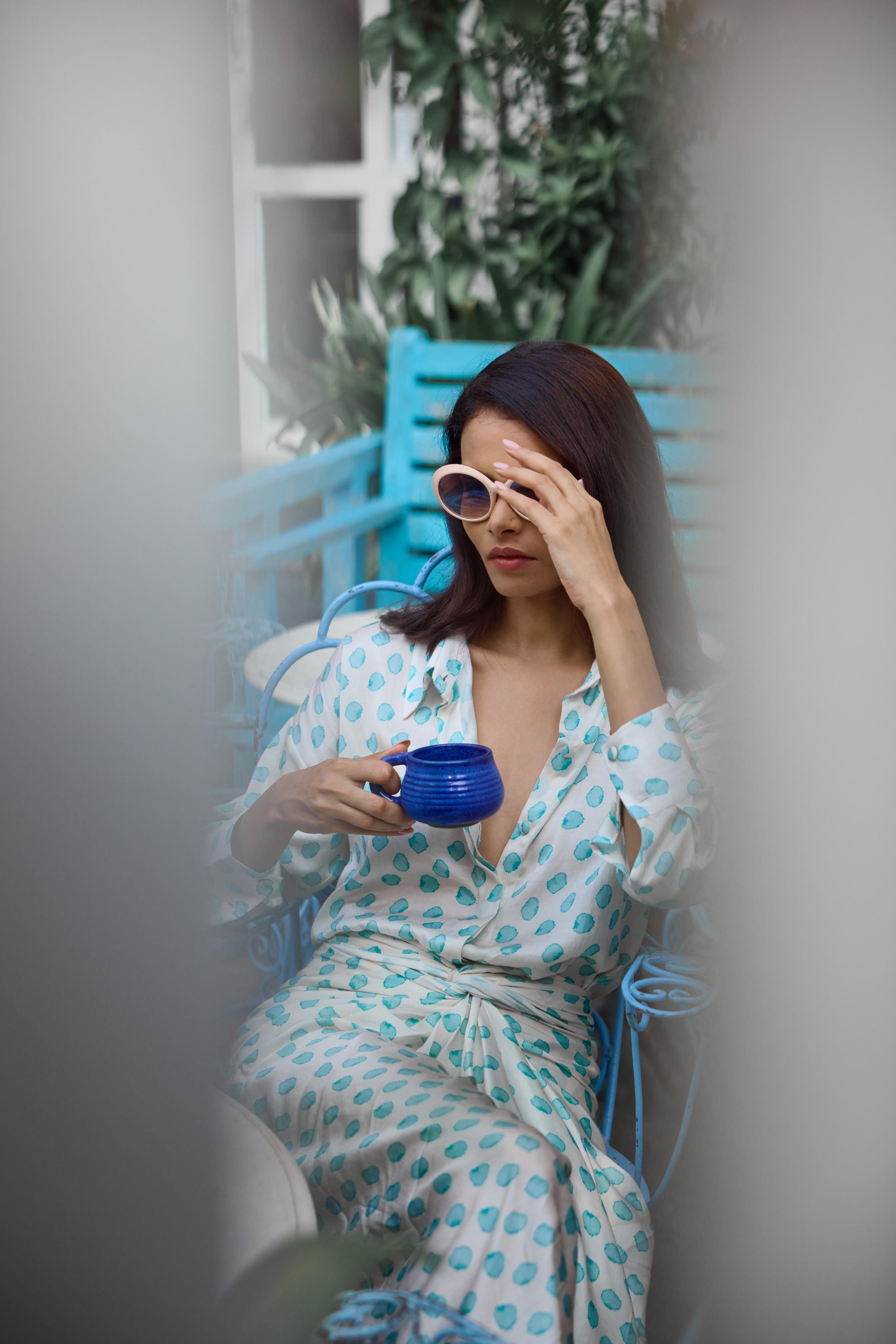 Versatile luxury co-ord set styled together or as separates