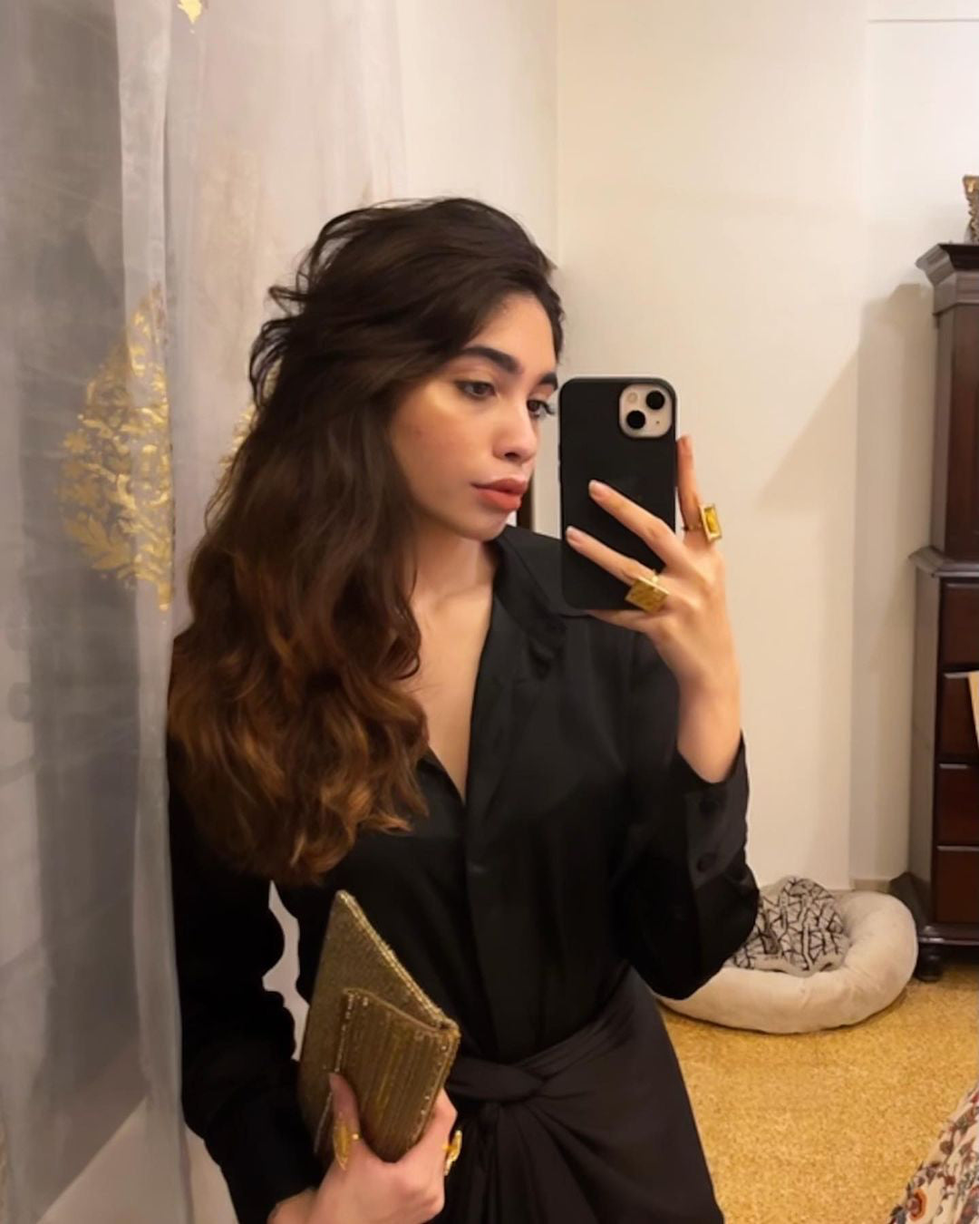 Designer Black Co-ord Sets for Women Party Wear 