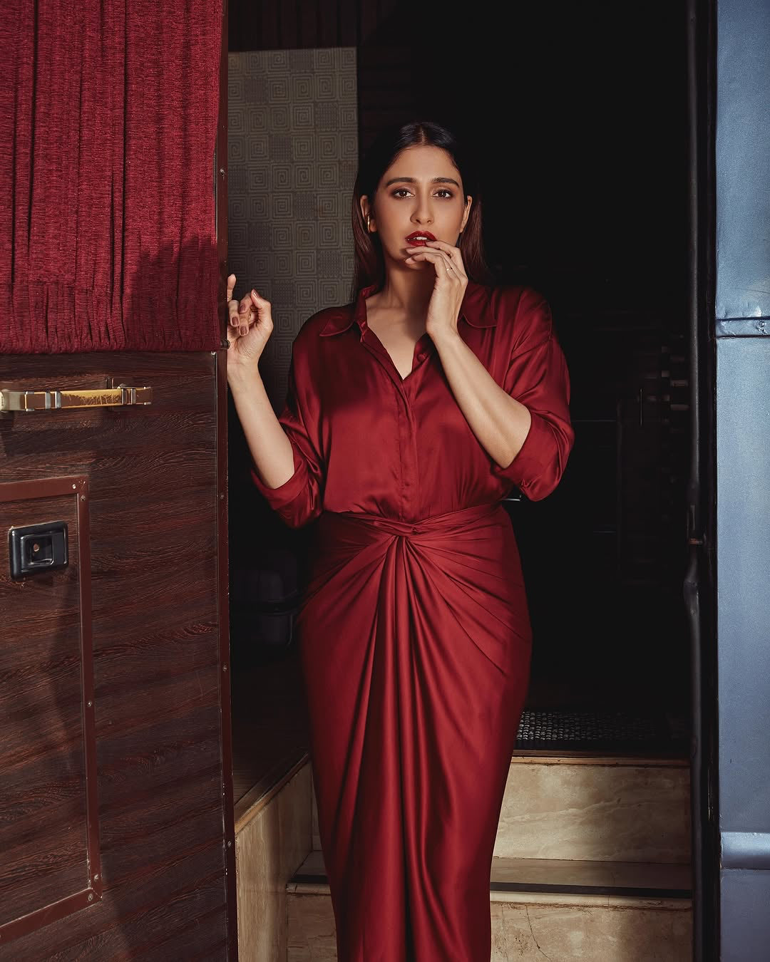 Buy Luxury Designer Ladies Raina Set Ox Blood XXXL / Ox Blood
