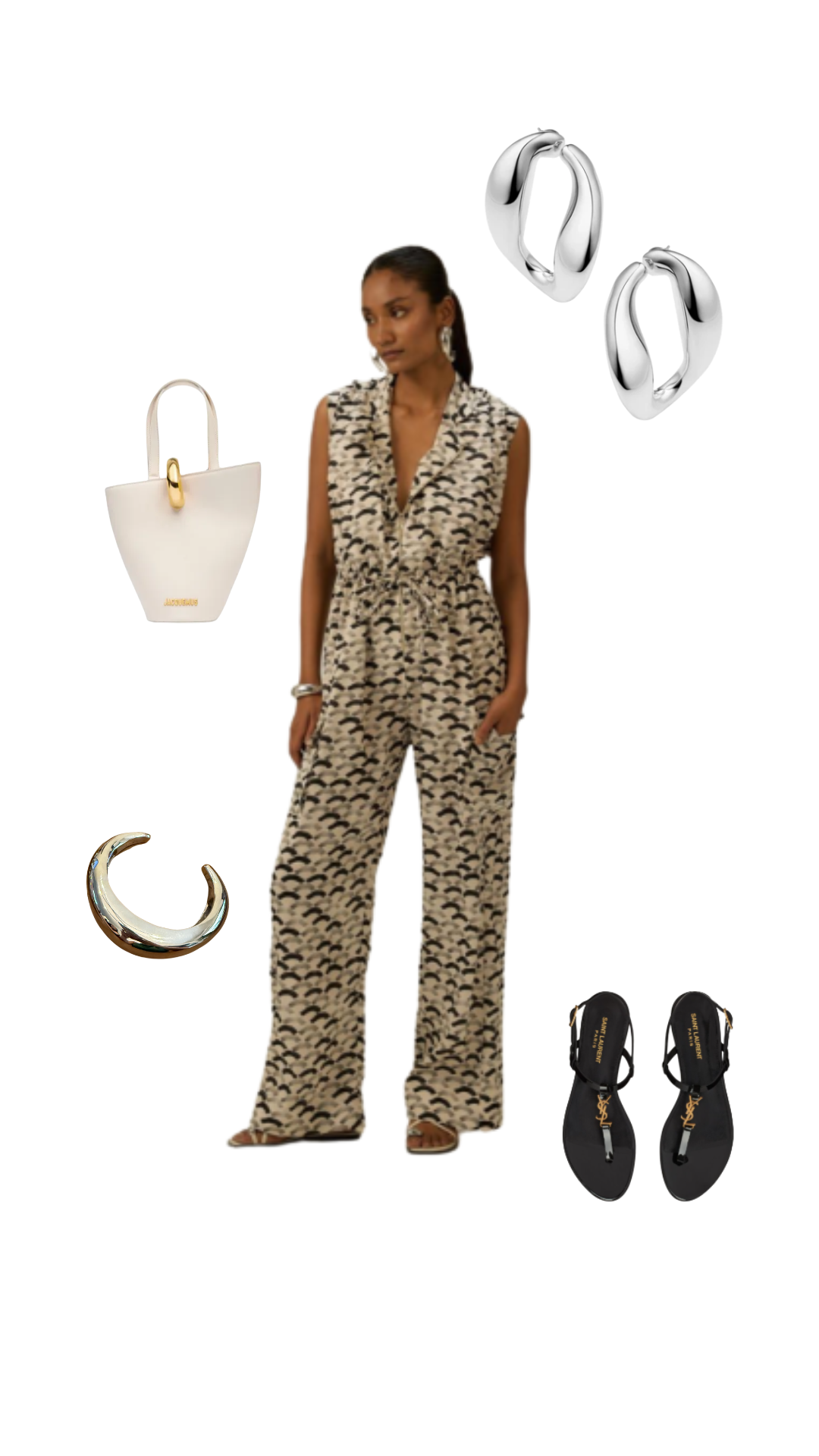 accessories to wear with jumpsuit designer 
